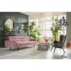 Sofa Milchbar 3-Seater Velvet Mauve